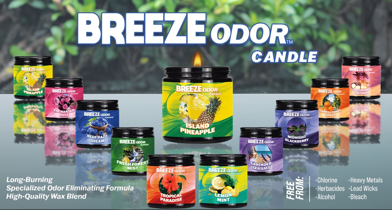 Breeze Odor Candles