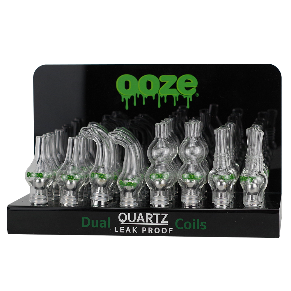 Ooze Glass Globe with Dual Quartz Coil 32 Count