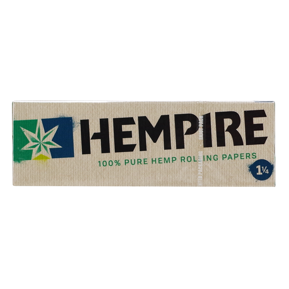 Hempire 1 1/4th Pure Hemp Rolling Papers Booklets 24 Pack