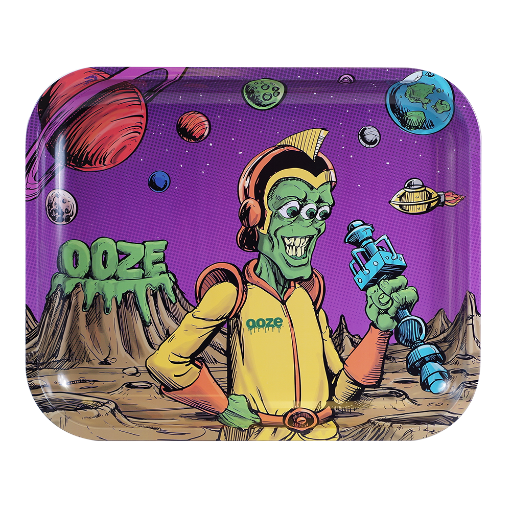 Ooze Large Metal Rolling Tray