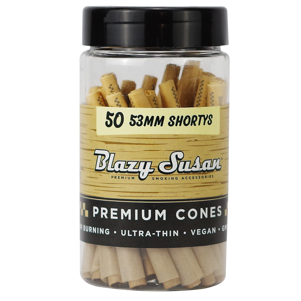 Blazy Susan Cones 53mm Shorty Sized 50 Count