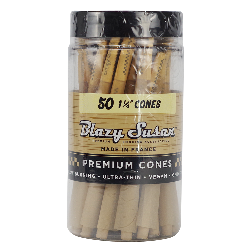 Blazy Susan Unbleached Cones 1 1/4 Size 50 Count