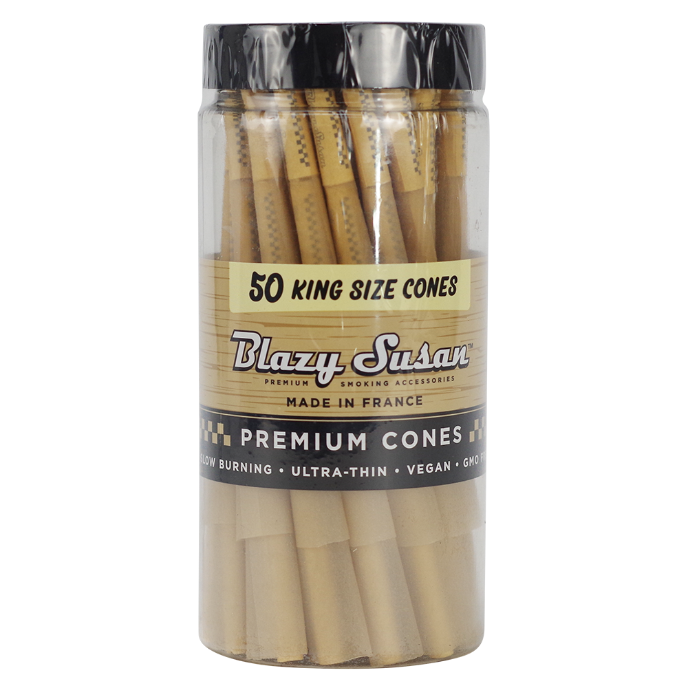 Blazy Susan Unbleached Cones King Size 50 Count
