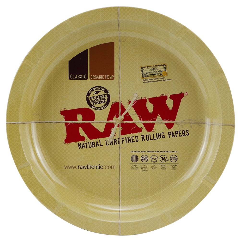 RAW 12" Round Rolling Tray