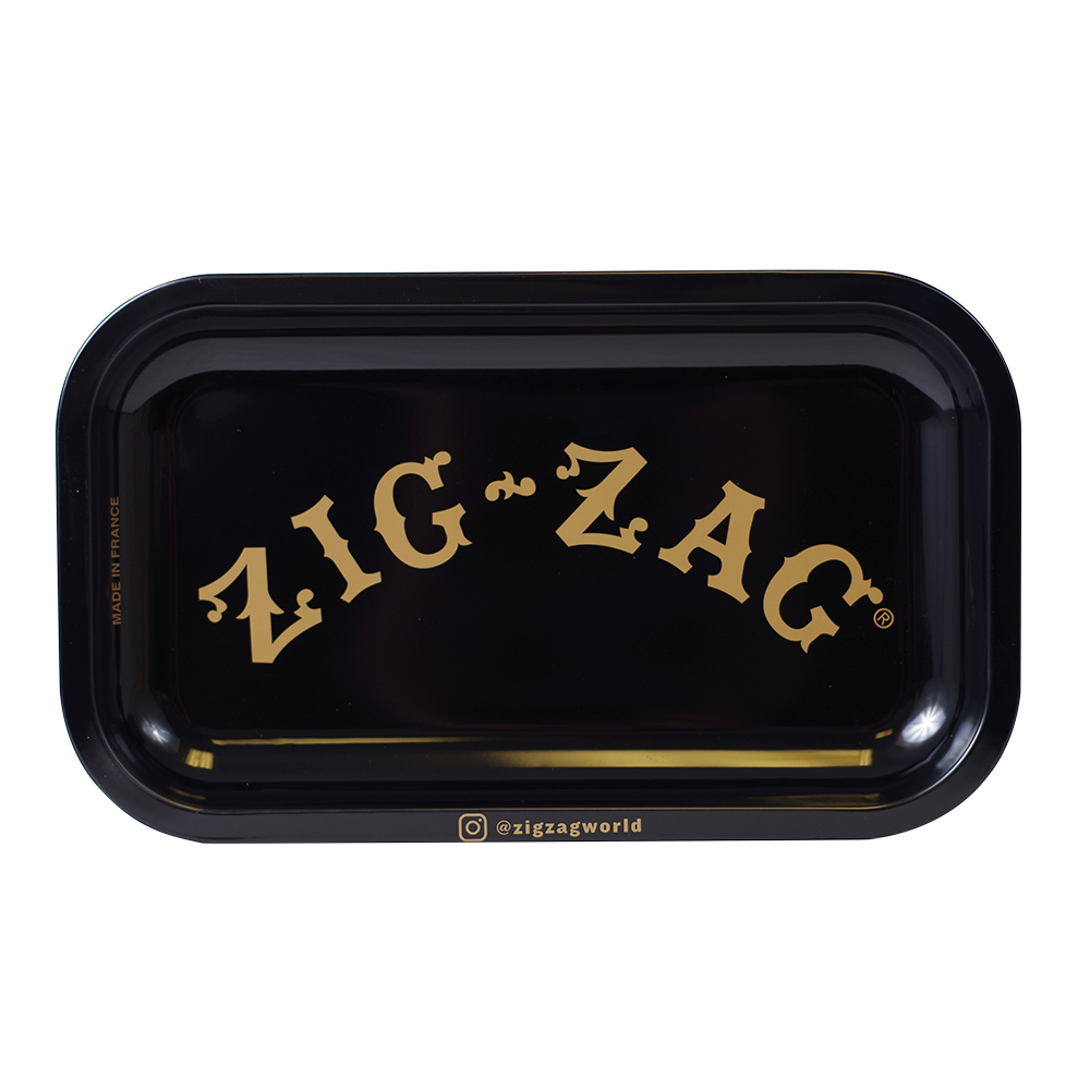 Zig Zag Black Small Zig Zag Rolling Tray