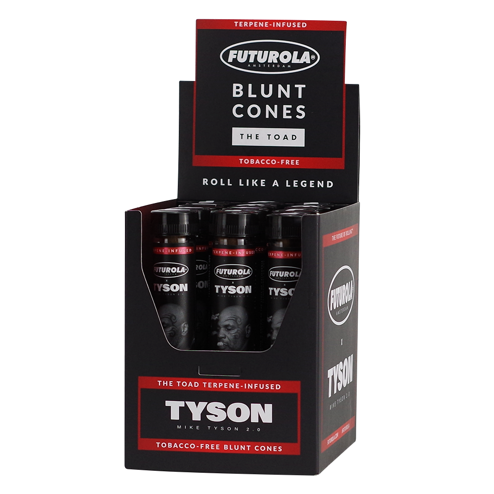 Futurola Tyson Ranch Terpene Infused Blunt Cones 12 Pack