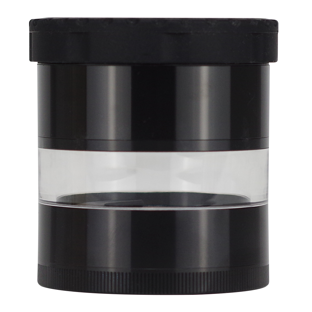 RAW Life Clear View Modular Rebuildable Grinder Black